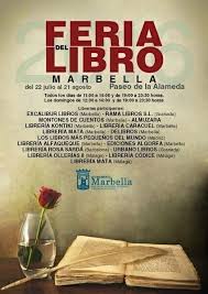 "El hilo de la encrucijada" en la Feria del Libro de Marbella. Moira Láquesis en la Feria del Libro de Marbella