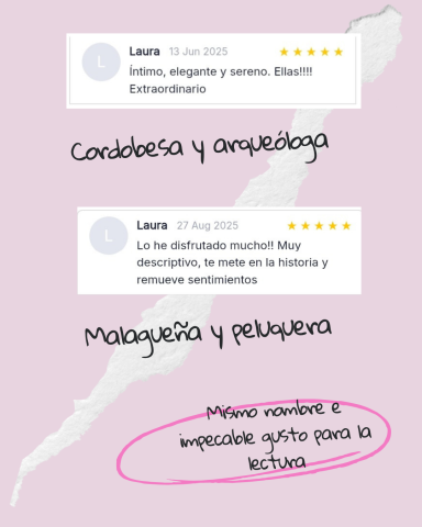 Opiniones sobre "El Hilo de la Encrucijada" Fragmento de la opinión de una lectora sobre "El Hilo de la Encrucijada".